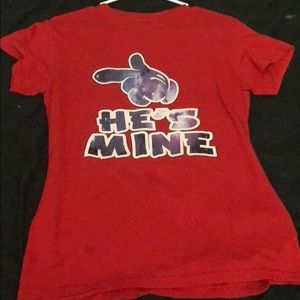 “He’s mine” shirt